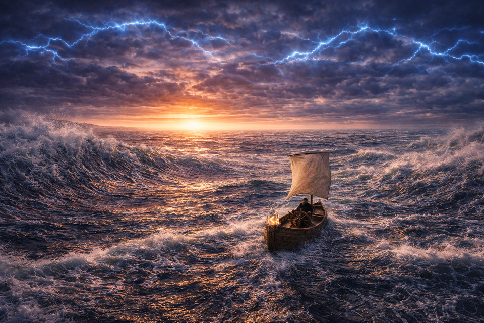 Navigating markets is like a sea voyage